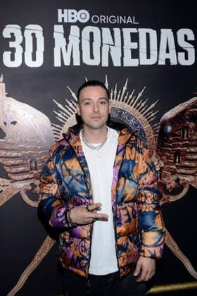 October 26, 2023, Mexico City, Ciudad de Mexico, Mexico: October 25, 2023, Mexico City, Mexico: Pee Wee Attends the black carpet of the season 2 Premiere of the 30 Monedas Tv Series by HBO, at Salon Barcelona. on October 25, 2023 in Mexico City, Mexico. Mexico City Mexico - ZUMAe321 20231026_zea_e321_024 Copyright: xCarlosxTischler xEyepixxGroupx