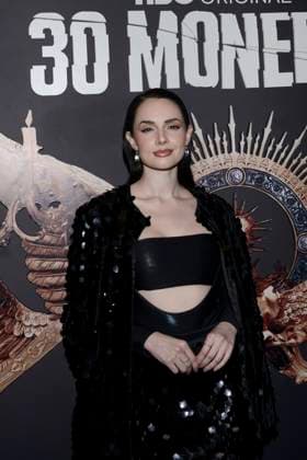 October 26, 2023, Mexico City, Ciudad de Mexico, Mexico: October 25, 2023, Mexico City, Mexico: Paulina Burrola Attends the black carpet of the season 2 Premiere of the 30 Monedas Tv Series by HBO, at Salon Barcelona. on October 25, 2023 in Mexico City, Mexico. Mexico City Mexico - ZUMAe321 20231026_zea_e321_028 Copyright: xCarlosxTischler xEyepixxGroupx