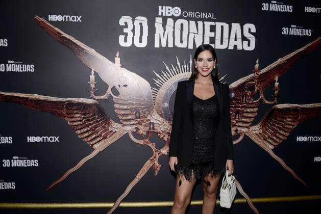 October 26, 2023, Mexico City, Ciudad de Mexico, Mexico: October 25, 2023, Mexico City, Mexico: Vanessa Lo³pez Attends the black carpet of the season 2 Premiere of the 30 Monedas Tv Series by HBO, at Salon Barcelona. on October 25, 2023 in Mexico City, Mexico. Mexico City Mexico - ZUMAe321 20231026_zea_e321_039 Copyright: xCarlosxTischler xEyepixxGroupx