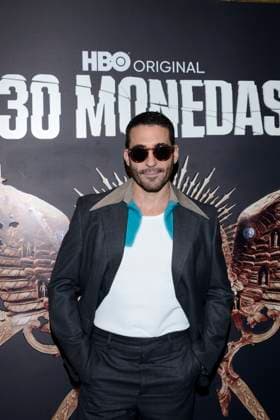October 26, 2023, Mexico City, Ciudad de Mexico, Mexico: October 25, 2023, Mexico City, Mexico: Miguel Angel Silvestre Attends the black carpet of the season 2 Premiere of the 30 Monedas Tv Series by HBO, at Salon Barcelona. on October 25, 2023 in Mexico City, Mexico. Mexico City Mexico - ZUMAe321 20231026_zea_e321_045 Copyright: xCarlosxTischler xEyepixxGroupx