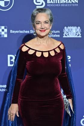 Irina WANKA actress , single image,cropped single image,half figure,half figure red carpet,blue panther Ð TV and Streaming Award 2023 on 25 10 2023 at BMW World Munich