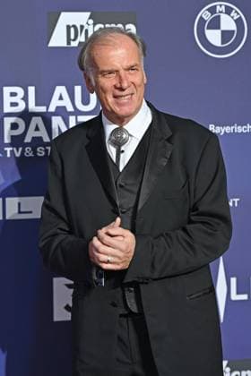 Wolfgang FIEREK actor , single image,cropped single image,half figure,half figure red carpet,blue panther Ð TV and Streaming Award 2023 on 25 10 2023 at BMW World Munich