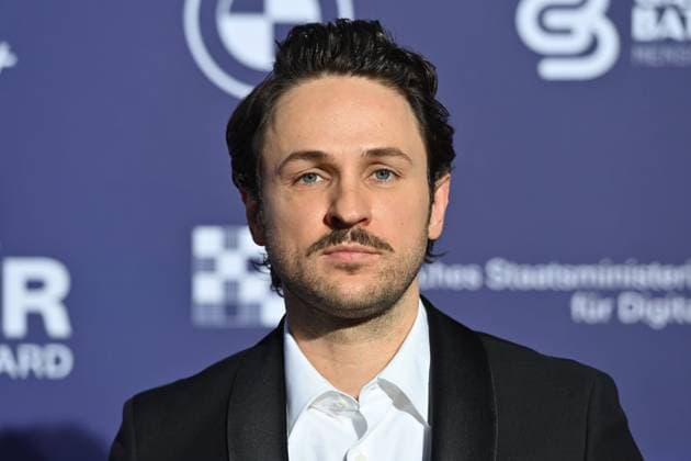 Dimitrij Schaad actor , single image,cropped single image,portraet,portrait,portrait red carpet,blue panther Ð TV and Streaming Award 2023 on 25 10 2023 at BMW World Munich