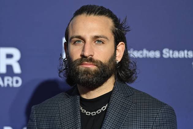 Arman KASHANI actor , single image,cropped single image,portrait,portrait red carpet,blue panther Ð TV and Streaming Award 2023 on 25 10 2023 at BMW Welt Muenchen
