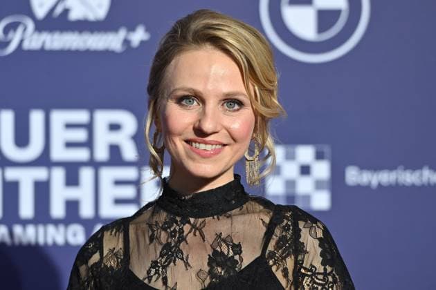 Teresa Rizos actress , single image,cropped single image,portrait,portrait red carpet,blue panther Ð TV and Streaming Award 2023 on 25 10 2023 at BMW Welt Muenchen