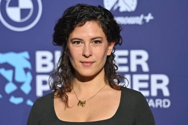 Amanda Da Gloria actress , single image,cropped single image,portrait,portrait red carpet,blue panther Ð TV and Streaming Award 2023 on 25 10 2023 at BMW World Munich