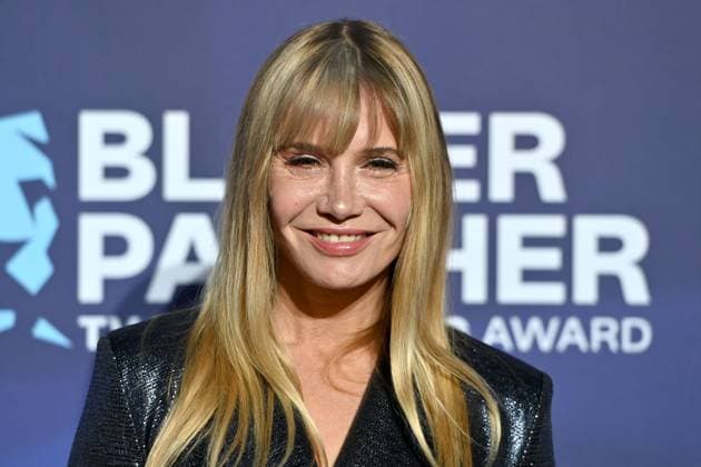 Nadeshda BRENNICKE actress , single image,cropped single image,portrait,portrait red carpet,blue panther Ð TV and Streaming Award 2023 on 25 10 2023 at BMW World Munich