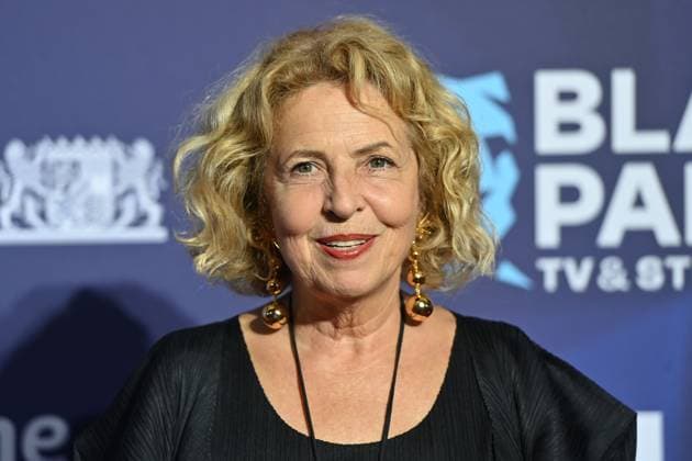 Michaela MAY actress single image,cropped single image,portrait,portrait red carpet,blue panther Ð TV and Streaming Award 2023 on 25 10 2023 at BMW World Munich