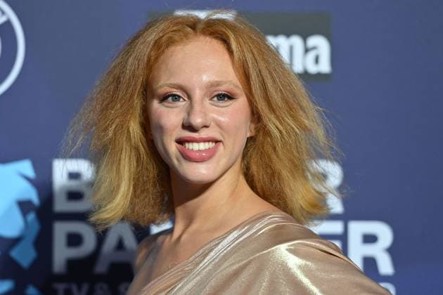 Anna ERMAKOVA daughter of Boris Becker single image,cropped single image,portrait,portrait red carpet,blue panther Ð TV and Streaming Award 2023 on 25 10 2023 at BMW World Munich