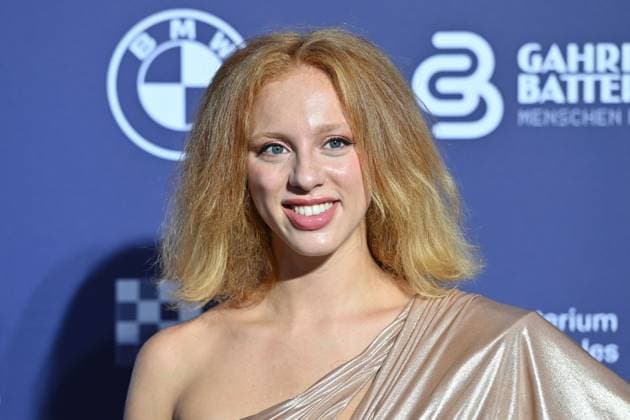Anna ERMAKOVA daughter of Boris Becker single image,cropped single image,portrait,portrait red carpet,blue panther Ð TV and Streaming Award 2023 on 25 10 2023 at BMW World Munich
