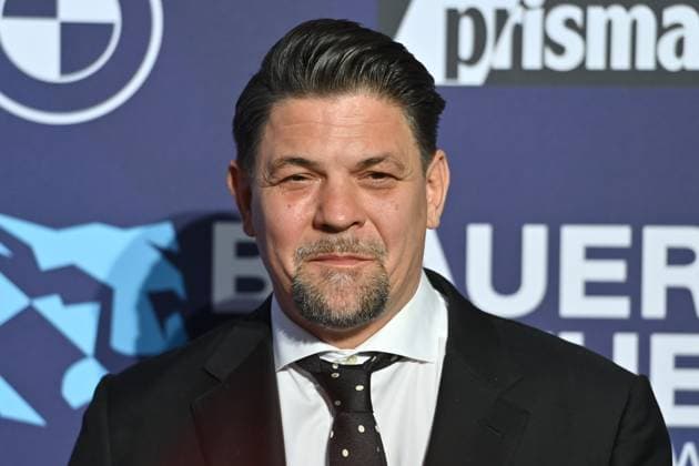 Tim MAELZER Star Chef , single image,cropped single image,portrait,portrait red carpet,blue panther Ð TV and Streaming Award 2023 on 25 10 2023 at BMW World Munich