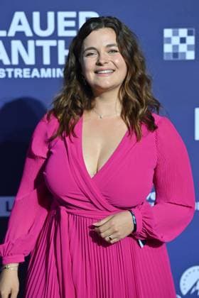 Ronja FORCHER actress , single image,cropped single image,half figure,half figure red carpet,blue panther Ð TV and Streaming Award 2023 on 25 10 2023 at BMW World Munich