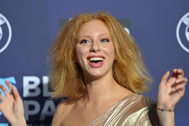 Anna ERMAKOVA daughter of Boris Becker single image,cropped single image,portrait,portrait red carpet,blue panther Ð TV and Streaming Award 2023 on 25 10 2023 at BMW World Munich
