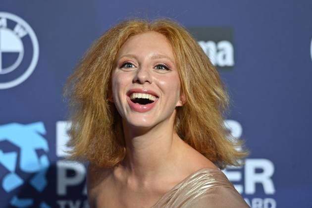 Anna ERMAKOVA daughter of Boris Becker single image,cropped single image,portrait,portrait red carpet,blue panther Ð TV and Streaming Award 2023 on 25 10 2023 at BMW World Munich