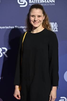 Stephanie LEXER actress , single image,cropped single image,half figure,half figure red carpet,blue panther Ð TV and Streaming Award 2023 on 25 10 2023 at BMW World Munich