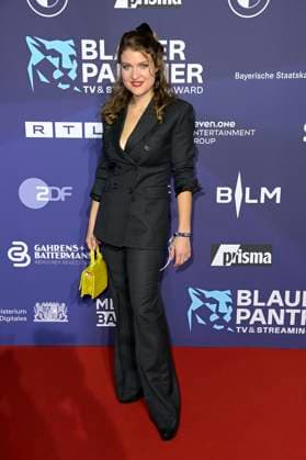 Lara Mandoki at the award ceremony of the Blue Panther TV Streaming Award 2023 in the BMW World Munich, 25 10 2023 Foto:xF.xKernx xFuturexImagex panther_5711