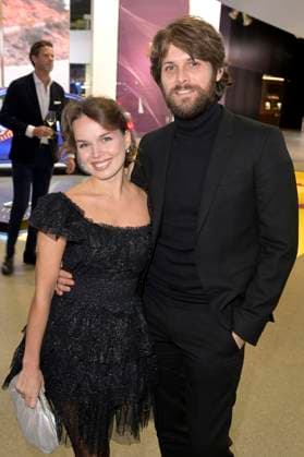 Darya Birnstiel with husband Philip Birnstiel at the presentation of the Blue Panther TV Streaming Award 2023 at BMW Welt Munich, 25 10 2023 Foto:xF.xKernx xFuturexImagex panther_5839