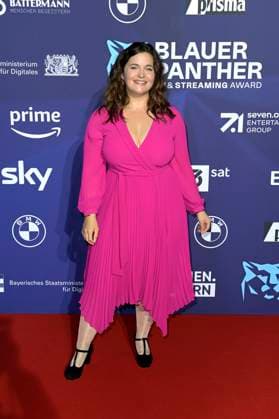 Ronja Forcher at the award ceremony of the Blue Panther TV Streaming Award 2023 in the BMW World Munich, 25 10 2023 Foto:xF.xKernx xFuturexImagex panther_6045