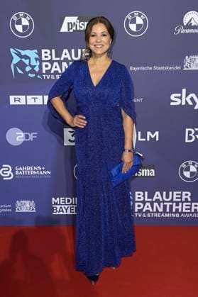 Karen Webb at the presentation of the Blue Panther TV Streaming Award 2023 at BMW Welt Munich, 25 10 2023 Foto:xF.xKernx xFuturexImagex panther_6614