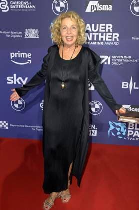 Michaela May at the award ceremony of the Blue Panther TV Streaming Award 2023 in the BMW World Munich, 25 10 2023 Foto:xF.xKernx xFuturexImagex panther_6871