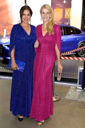 Karen Webb and Natascha Grün at the presentation of the Blue Panther TV Streaming Award 2023 at BMW Welt Munich, 25 10 2023 Foto:xF.xKernx xFuturexImagex panther_7250