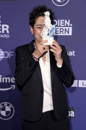 Dunja Hayali at the award ceremony of the Blue Panther TV Streaming Award 2023 in the BMW World Munich, 25 10 2023 Foto:xF.xKernx xFuturexImagex panther_7468