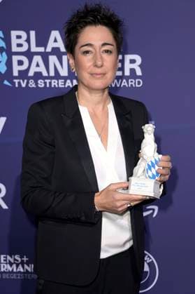 Dunja Hayali at the award ceremony of the Blue Panther TV Streaming Award 2023 in the BMW World Munich, 25 10 2023 Foto:xF.xKernx xFuturexImagex panther_7477