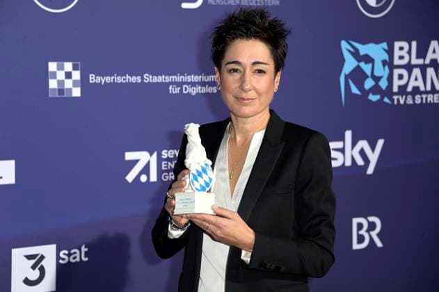 Dunja Hayali at the award ceremony of the Blue Panther TV Streaming Award 2023 in the BMW World Munich, 25 10 2023 Foto:xF.xKernx xFuturexImagex panther_7492