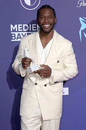 Akeem van Flodrop at the presentation of the Blue Panther TV Streaming Award 2023 at BMW Welt Munich, 25 10 2023 Foto:xF.xKernx xFuturexImagex panther_7713