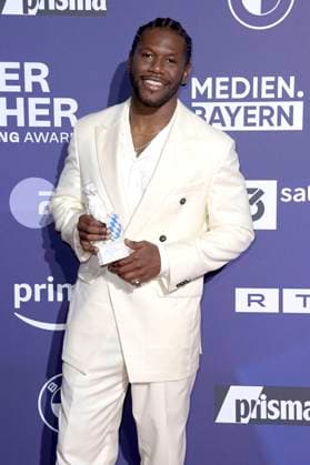 Akeem van Flodrop at the presentation of the Blue Panther TV Streaming Award 2023 at BMW Welt Munich, 25 10 2023 Foto:xF.xKernx xFuturexImagex panther_7719