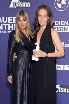 Nadeshda Brennicke and Jeanette Hain at the award ceremony of the Blue Panther TV Streaming Award 2023 in the BMW World Munich, 25 10 2023 Foto:xF.xKernx xFuturexImagex panther_7838