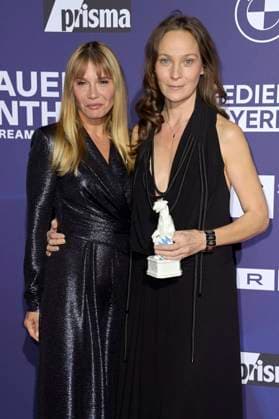 Nadeshda Brennicke and Jeanette Hain at the award ceremony of the Blue Panther TV Streaming Award 2023 in the BMW World Munich, 25 10 2023 Foto:xF.xKernx xFuturexImagex panther_7849