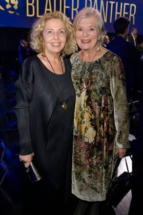 Michaela May and Jutta Speidel at the presentation of the Blue Panther TV Streaming Award 2023 at BMW Welt Munich, 25 10 2023 Foto:xF.xKernx xFuturexImagex panther_8111