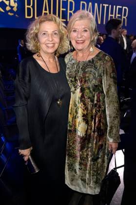 Michaela May and Jutta Speidel at the presentation of the Blue Panther TV Streaming Award 2023 at BMW Welt Munich, 25 10 2023 Foto:xF.xKernx xFuturexImagex panther_8113