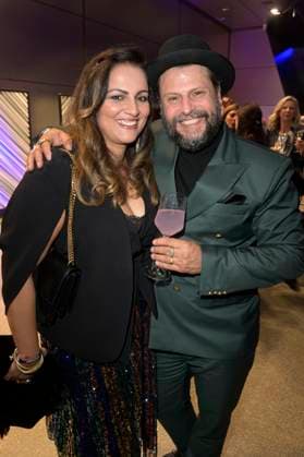 Manuel Cortez with girlfriend Saina Bayatpour at the award ceremony of the Blue Panther TV Streaming Award 2023 in the BMW World Munich, 25 10 2023 Foto:xF.xKernx xFuturexImagex panther_8226