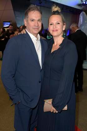 Manou Lubowski with girlfriend Lara von Stumberg at the award ceremony of the Blue Panther TV Streaming Award 2023 in the BMW World Munich, 25 10 2023 Foto:xF.xKernx xFuturexImagex panther_5881