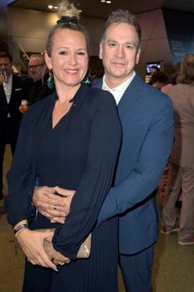 Manou Lubowski with girlfriend Lara von Stumberg at the award ceremony of the Blue Panther TV Streaming Award 2023 in the BMW World Munich, 25 10 2023 Foto:xF.xKernx xFuturexImagex panther_5885
