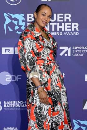 Milka Loff Fernandes at the presentation of the Blue Panther TV Streaming Award 2023 at BMW Welt Munich, 25 10 2023 Foto:xF.xKernx xFuturexImagex panther_5947
