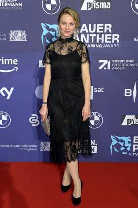 Teresa Rizos at the award ceremony of the Blue Panther TV Streaming Award 2023 in the BMW World Munich, 25 10 2023 Foto:xF.xKernx xFuturexImagex panther_5958