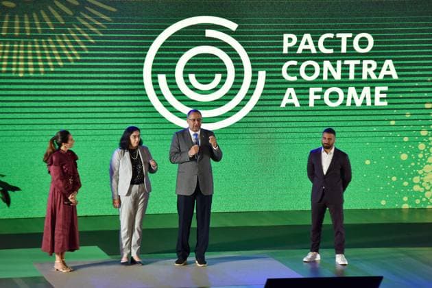 SÃO PAULO, SP - 26.10.2023: PRÊMIO PACTO CONTRA A FOME SP - Ceremony for the 2023 Pact Against Hunger Award, this Thursday, (26) at the Memorial da América Latina, SP. x2452773x  RobertoxCasimiro