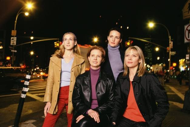 Stills from HBO s comedy series Sex and the City. The HBO comedy series SEX AND THE CITY follows a writer who explores and experiences the unique world of Manhattan s dating scene, debuting new episodes Sunday nights through August. Pictured: series regulars Sarah Jessica Parker, Cynthia Nixon, Kristin Davis and Kim Cattrall., Credit:Craig Blankenhorn Avalon  Copyright: xCraigxBlankenhornx xAvalonx 0518636267