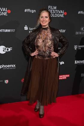 Karin ANGELE, actress, red carpet, red carpet show, arrival, arrival, Film Festival Cologne awards in Cologne, 26 10 2022