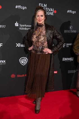 Karin ANGELE, actress, red carpet, red carpet show, arrival, arrival, Film Festival Cologne awards in Cologne, 26 10 2022