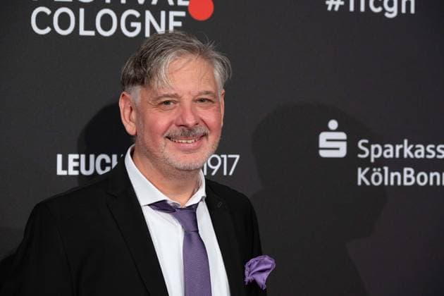 Michael Micke FELGNER, director, red carpet, red carpet show, arrival, arrival, Film Festival Cologne awards in Cologne, 26 10 2022