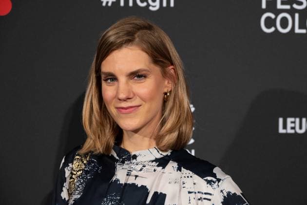 Bettine Langehein, actress, red carpet, red carpet show, arrival, arrival, Film Festival Cologne awards in Cologne, 26 10 2022