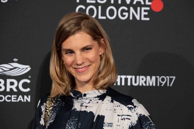 Bettine Langehein, actress, red carpet, red carpet show, arrival, arrival, Film Festival Cologne awards in Cologne, 26 10 2022
