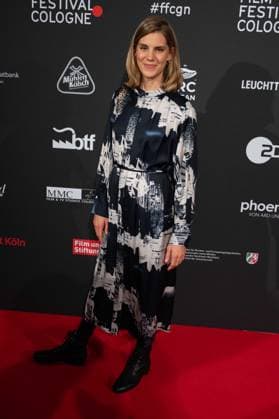 Bettine Langehein, actress, red carpet, red carpet show, arrival, arrival, Film Festival Cologne awards in Cologne, 26 10 2022