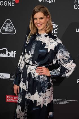 Bettine Langehein, actress, red carpet, red carpet show, arrival, arrival, Film Festival Cologne awards in Cologne, 26 10 2022