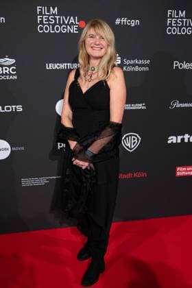 Corinna NILSON, actress, red carpet, red carpet show, arrival, arrival, Film Festival Cologne awards in Cologne, 26 10 2022