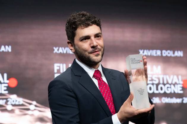 Director Xavier DOLAN, Xavier DOLAN receives The Hollywood Reporter Award Film Festival Cologne awards in Cologne, 26 10 2022